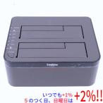 [ б/у ]Logitec Logitec копирование подставка HDD дупликатор LHR-2BDPU3ES черный оригинальная коробка есть 