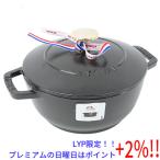 ショッピングストウブ 【５のつく日！ゾロ目の日！日曜日はポイント+3％！】ストウブ 鍋 Wa-NABE 18cm 40501-005 ブラック