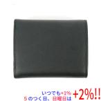 無印良品 植物由来素材を使った 三つ折り財布 黒