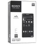 SONYウォークマン Fシリーズ■NW-F887■ブラック/64GB●訳あり▲