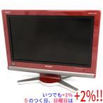 [ б/у ]SHARP 20V type Hi-Vision жидкокристаллический телевизор AQUOS LC-20D10-R красный дистанционный пульт нет корпус ...