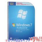 【５のつく日、日曜日はポイント+２％！ほかのイベント日も要チェック！】【新品訳あり(箱きず・やぶれ)】 Windows 7 Professional アップグレード 発売記念優待