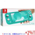 【５のつく日！ゾロ目の日！日曜日はポイント+3％！】【中古】任天堂 Nintendo Switch Lite(ニンテンドースイッチ ライト) HDH-S-BAZAA ターコイズ 本体いたみ