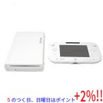 【５のつく日！ゾロ目の日！日曜日はポイント+3％！】【中古】任天堂 Wii U BASIC SET shiro 8GB 本体・ゲームパッドのみ いたみ