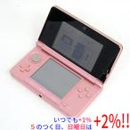 【プレミアムな日曜日はお買い得!LYP会員は限定ポイント+2%!】【中古】任天堂 ニンテンドー3DS ミスティピンク CTR-S-PAAA 本体のみ 液晶画面いたみ