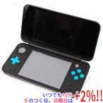 【プレミアムな日曜日はお買い得!LYP会員は限定ポイント+2%!】【中古】任天堂 Newニンテンドー2DS LL ブラック×ターコイズ 本体のみ 液晶画面いたみ