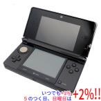 【ブラックフライデーセール期間中はさらに+２％！11/30まで！】【中古】任天堂 ニンテンドー3DS コスモブラック CTR-S-KAAA 本体のみ・液晶画面いたみ