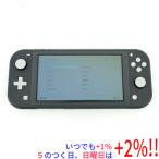 ショッピングニンテンドースイッチ 本体 【中古】任天堂 Nintendo Switch Lite(ニンテンドースイッチ ライト) HDH-S-GAZAA グレー 本体・液晶画面いたみ
