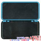 [ б/у ] nintendo New Nintendo 2DS LL черный × бирюзовый корпус * жидкокристаллический экран ... оригинальная коробка есть [ в любое время +1%!5. .. день . воскресенье. +2%!]. покупка 