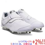 アシックス　野球用スパイクシューズ　ネオリバイヴMG 白　26.5㎝　新品 アシックス 野球 白スパイク 金具スパイク ネオリバイブ4 高校