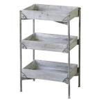 AZUMAYA 3段シェルフ ELS-211