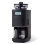 ショッピングドリップコーヒー シロカ コーン式全自動コーヒーメーカー カフェばこ PRO ブラック SC-C261
