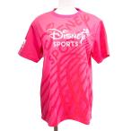 ディズニー スポーツ Tシャツ ミッキーマウス Disney Sports 2019 26 2sMILEs addidas TDL限定 ピンク