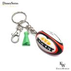 ディズニー スポーツ ラグビーボール キーチェーン キーホルダー