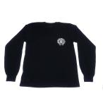 クロムハーツ Tシャツ メンズ CHROME HEARTS 長袖 ブラック Sサイズ 星条旗 408129112BLKSML484 プレゼント ブランド