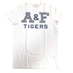 アバクロンビー＆フィッチ Tシャツ Abercrombie&Fitch  Sサイズ  ホワイト エクセルワールド メンズ【※返品不可※在庫処分品】
