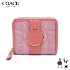コーチ 財布 COACH アウトレット 二つ折り財布 ミニ財布 C8323 IMRRJ シグネチャー ピンク レディース ブランド