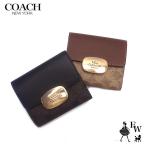 コーチ 財布 COACH アウトレット 二つ折り財布 cw801 コーナージップ 小さめ財布 レディース ブランド