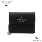 ケイトスペード カードケース KATESPADE アウトレット コインケース リストレット 小物入れ 小銭入れ KC591 001 サフィアーノレザー ブラック