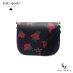 ケイトスペード バッグ KATESPADE アウトレット ショルダーバッグ KE533 001 ローズプリント ブラック レディース ブランド