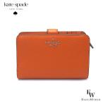ケイトスペード 財布 アウトレット 二つ折り財布 人気の小さめ財布 kh787 801 kate spade オレンジ レディース ブランド 1290