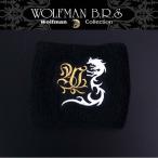 WOLFMAN B R S ウルフマン リストバンド NW-WRB-3BK ブラック エクセルワールド アクセサリー ブランド プレゼントにも