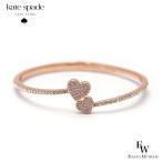 ケイトスペード バングル kate spade アウトレット アクセサリー O0R00155 726 パヴェハート ローズゴールド レディース ブランド プレゼント