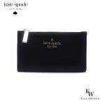 ケイトスペード 財布 KATESPADE アウトレット 二つ折り財布 人気の小さい財布 WLR00395 001 ブラック レディース ブランド