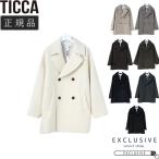TICCAtika бушлат женский шерсть 100% бушлат шерстяное пальто половина длина легкий .. теплоизоляция сделано в Японии осень-зима 2026AW новый цвет TBFA-202