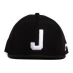 Jones ジョーンズ Block J Snapback - Black キャップ