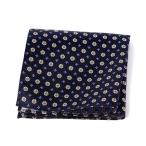  pocket square EXCY FORMAL мелкий рисунок рисунок VANNERS шелк темно-синий шелк 