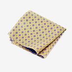  pocket square EXCY FORMAL мелкий рисунок рисунок VANNERS шелк желтый шелк 