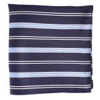  pocket square EXCY FORMAL VANNERS шелк полоса темно-синий шелк 