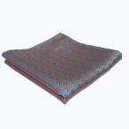  pocket square VANNERS шелк изумруд зеленый. земля . orange. франкмасон рисунок 