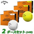日本全国送料無料 2ダースセット キャロウェイ 2025 WARBIRD DISTANCE+ ゴルフ ボール (24球) ウォーバード ディスタンスプラス 2025年モデル Callaway
