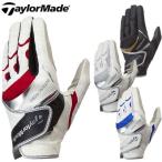 TaylorMade(テーラーメイド) インタークロス 4.0 メンズ ゴルフ グローブ (左手用) CCN46 [ホワイト/レッド・ホワイト/ブルー]