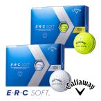 [日本全国送料無料]キャロウェイ E・R・C SOFT ゴルフ ボール (12球) E・R・C ソフト 2023年モデル Callaway ERC SOFT ギフト