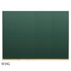 馬印 木製黒板(壁掛) グリーン W1200×H900 W34G