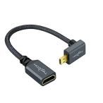 Twozoh 上向きマイクロHDMI-HDMIアダプ