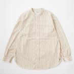 POST OVERALLS ポストオーバーオールズ バンドカラーシャツ