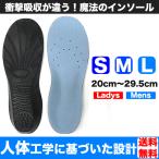 インソール 衝撃吸収インソール 中敷き 土踏まず かかと サイズ調整可能 アーチ設計 防臭加工 メンズ スニーカー 靴 メール便送料無料 クリックポスト