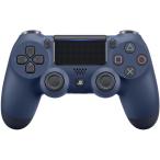 PS4 ワイヤレスコントローラー デュアルショック4 ミッドナイトブルー 新品 純正