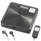 CD плеер AudioComm изучение языков учеба для портативный CD плеер Bluetooth c функцией черный lCDP-560N 03-7255lOHM( ом электро- машина )