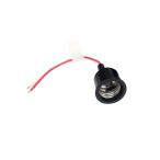 べーク線付ソケット【パッケージ無し】 HS-L26BSB 04-0112 オーム電機