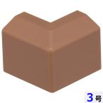 モール用出ズミ 3号 茶 2個入｜DZ-AMD3-T/2P 09-2695 オーム電機