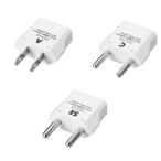 Yahoo! Yahoo!ショッピング(ヤフー ショッピング)海外用電源プラグ3セット_KPS3_YAZAWA（ヤザワコーポレーション）
