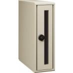 ショッピング格安 YKK エクステリアポスト T9型【前入れ後出し】縦型 壁掛け 埋込タイプ プラチナステン H2 格安 郵便受け 送料無料