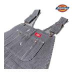 DICKIES/ディッキーズ DK83297 HICKORY STRIPE BIB OVERALL / ヒッコリーストライプ ビブオーバーオール -全1色-