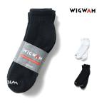 【並行輸入品】WIGWAM / ウィグワム wg-s1168 SUPER60 QUATER 3P SOCKS クォーターソックス 3足 -全2色-