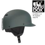 25-26 Sand box Classics no- forest 2.0 SANDBOX Helmet Classic 2.0 SNOW Forest (Matte) Asian Fit стандартный товар шлем сноуборд с козырьком 
